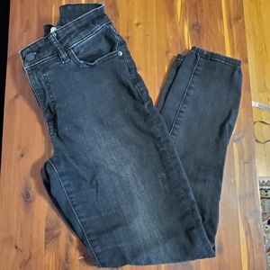 M1858 Black Wash Kristen Skinny Ankle Jeans Sz 27
